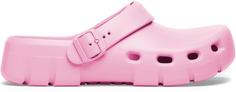 Rückansicht von Birkenstock Birki Flow Badelatschen fondant pink