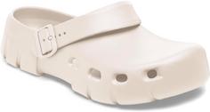 Rückansicht von Birkenstock Birki Flow Badelatschen eggshell