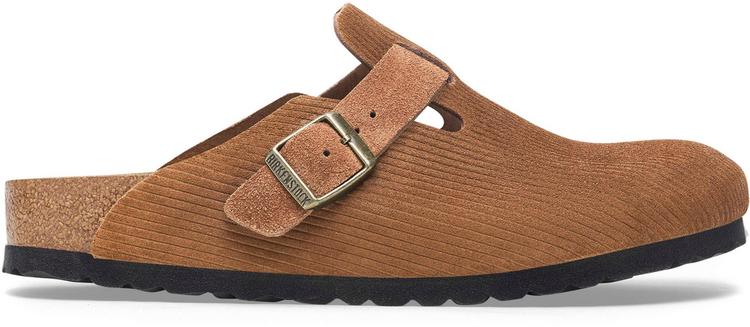 Birkenstock Birkenstock Boston Corduroy Sandalen Herren - dark tea - 0 | SportScheck
