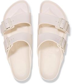 Rückansicht von Birkenstock Arizona Sandalen Damen eggshell