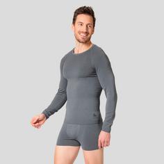 Rückansicht von Odlo PERFORMANCE LIGHT ECO Funktionsshirt Herren grey melange