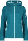 CMP Strickfleece Damen - teal-acqua