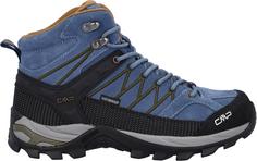 CMP Rigel Mid WP Wanderschuhe Herren bluestone-rubber