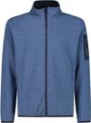 CMP Fleecejacke Herren - bluestone-black blue