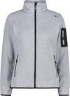 CMP Fleecejacke Damen - alluminio-antracite