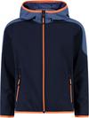 CMP Kapuzenjacke Jungen - black blue