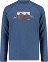 CMP Langarmshirt Kinder - bluestone melange