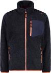 CMP Fleecejacke Kinder - titanio-black blue