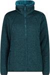 CMP Strickfleece Damen - teal-antracite