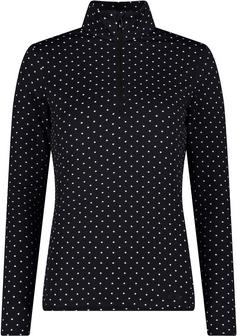 CMP Skishirt Damen nero-bianco