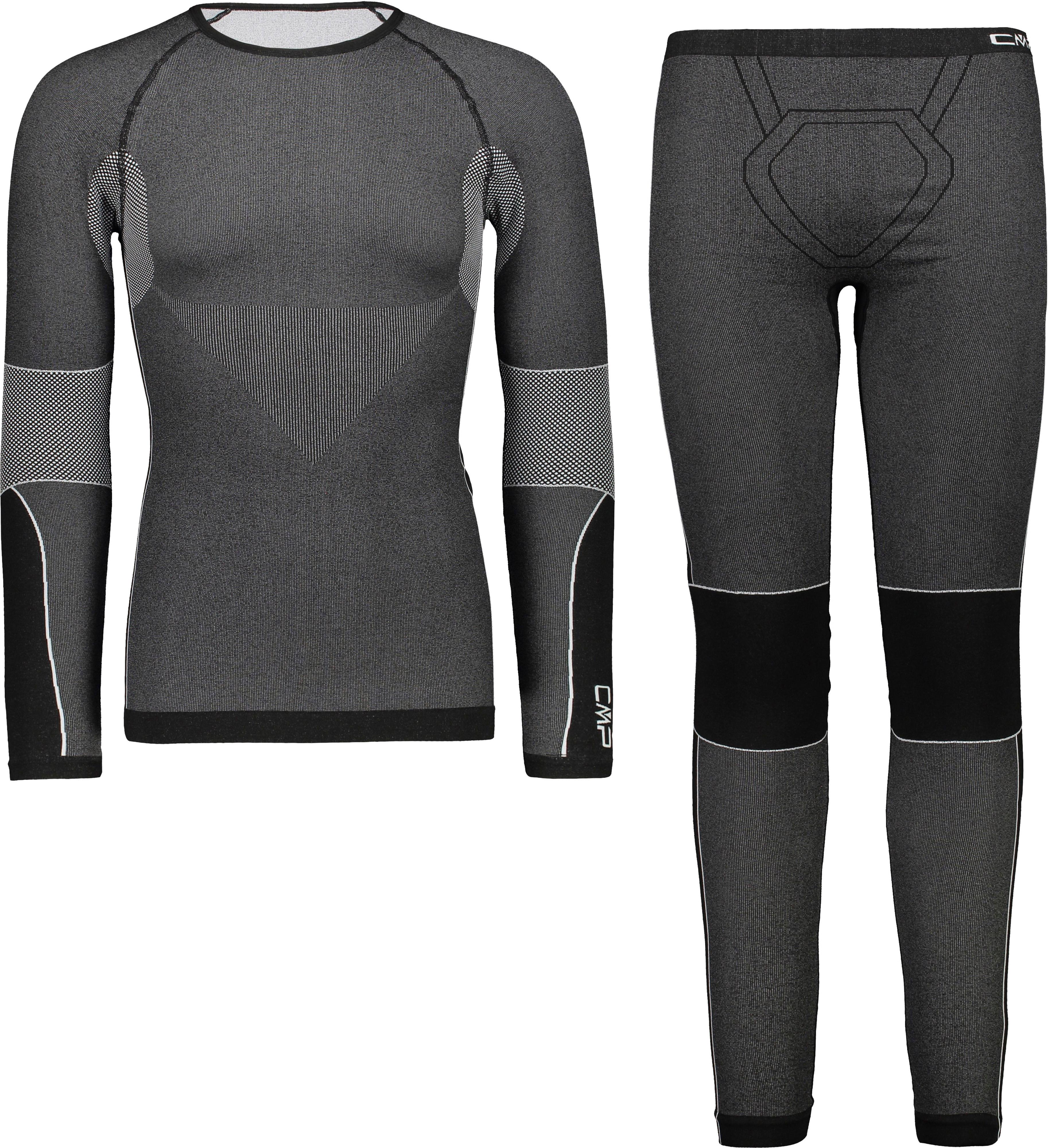 CMP SEAMLESS Wäscheset Herren in nero, Größe L/XL HW 2025