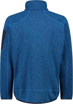 Rückansicht von CMP Strickfleece Herren zaffiro-nero-b. blue