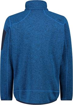 Rückansicht von CMP Strickfleece Herren zaffiro-nero-b. blue