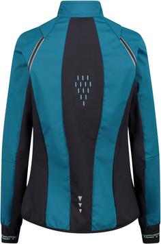 Rückansicht von CMP Softshelljacke Damen teal