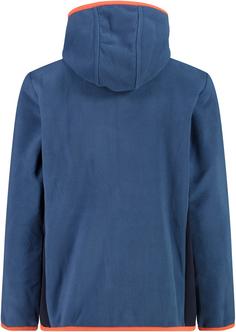 Rückansicht von CMP Fleecejacke Kinder bluestone