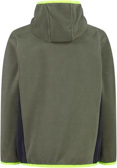 Rückansicht von CMP Fleecejacke Kinder olive