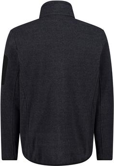 Rückansicht von CMP Fleecejacke Herren antracite-nero