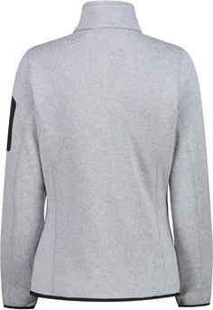 Rückansicht von CMP Fleecejacke Damen alluminio-antracite