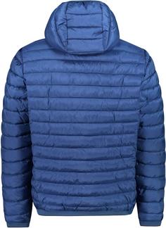 Rückansicht von CMP Steppjacke Herren steelblue