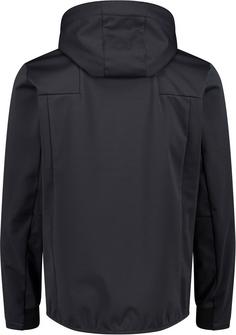 Rückansicht von CMP Softshelljacke Herren nero