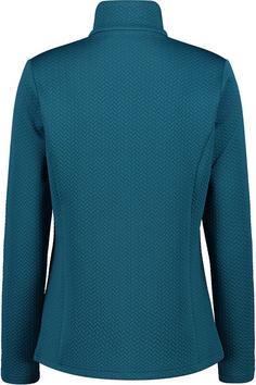 Rückansicht von CMP Fleecejacke Damen teal