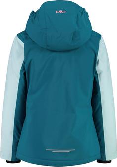 Rückansicht von CMP Skijacke Kinder teal