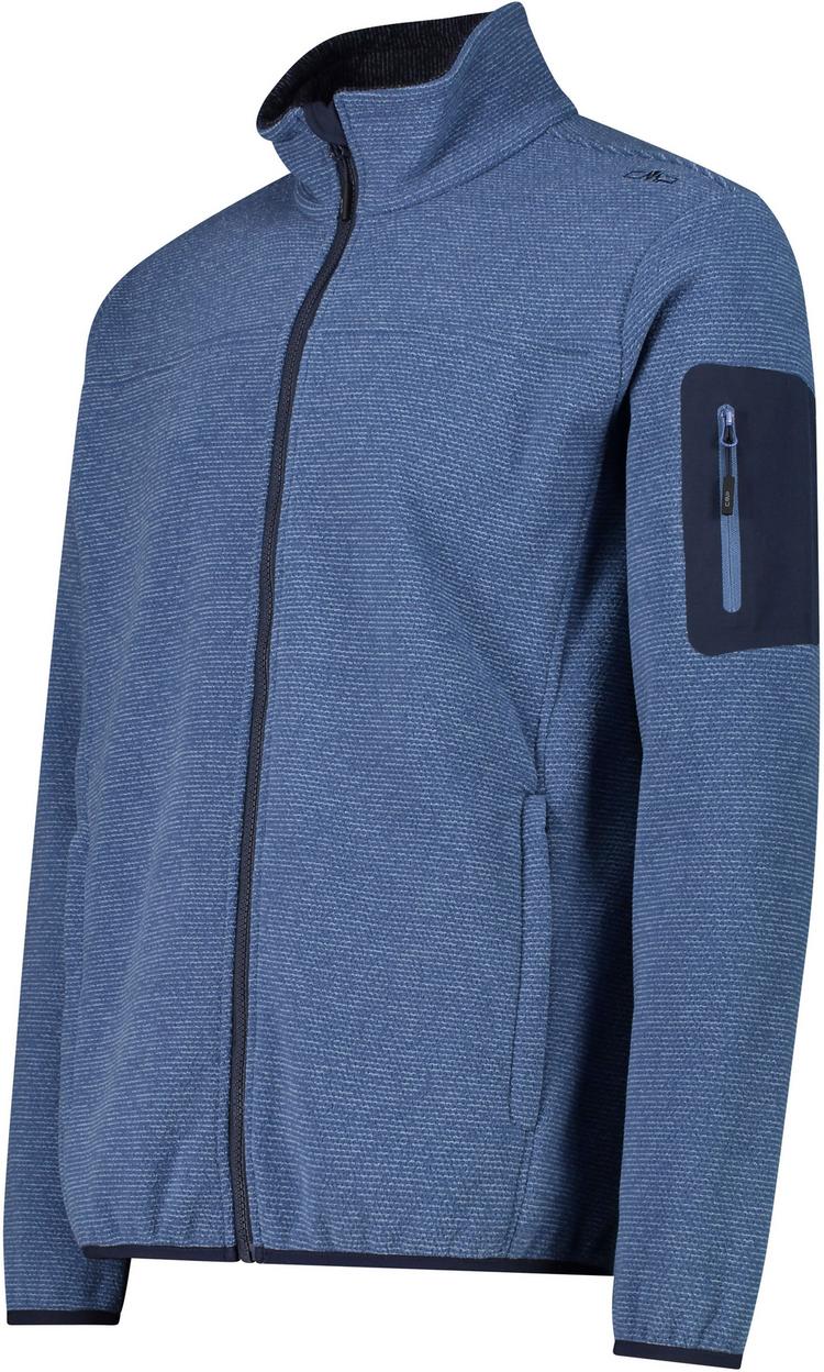 CMP CMP Fleecejacke Herren - bluestone-black blue - 0 | SportScheck