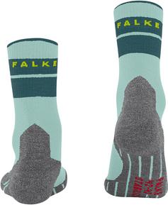 Rückansicht von Falke TK Stabilizing Wandersocken Damen mint