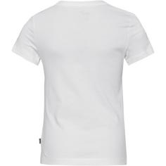 Rückansicht von PUMA ESSENTIALS LOGO T-Shirt Kinder puma white
