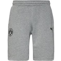 PUMA Borussia Dortmund Sweatshorts Herren medium gray heather