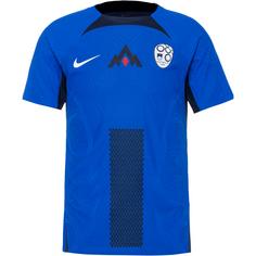 Nike Slowenien EM24 Auswärts Fußballtrikot Herren blau