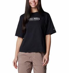 Rückansicht von Columbia North Cascades T-Shirt Damen black