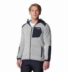 Rückansicht von Columbia Arctic Crest Fleecejacke Herren white-black