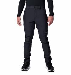 Rückansicht von Columbia Vast Canyon Softshellhose Herren black