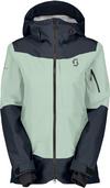 SCOTT Vertic Ripstop 3L Skijacke Damen - dark blue-fresh green