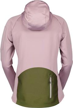 Rückansicht von SCOTT Trail Storm Fahrradtrikot Damen cloud pink