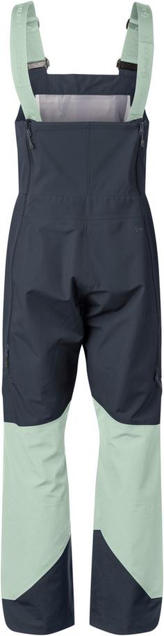 Rückansicht von SCOTT Ripstop 3L Skihose Damen dark blue-fresh green