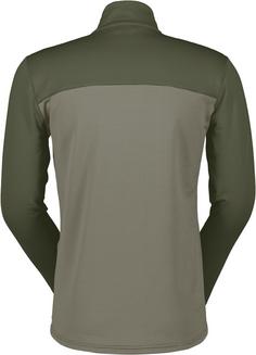 Rückansicht von SCOTT SCO Pullover Ms Defined Funktionsshirt Herren douglas green-dust grey