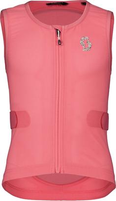 Rückansicht von SCOTT Vest Airflow Junior Protektorenweste Kinder carnation pink-white