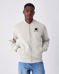 Rückansicht von CHAMPION Legacy Collegejacke Herren silver lining