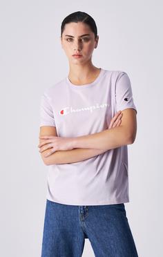 Rückansicht von CHAMPION Legacy T-Shirt Damen orchid petal