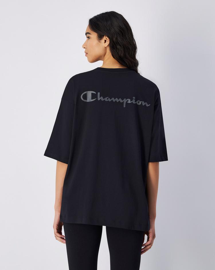 CHAMPION CHAMPION Legacy Oversize Shirt Damen - black beauty - 1 | SportScheck