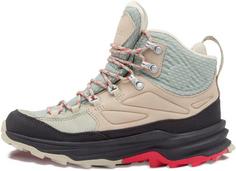 Rückansicht von Jack Wolfskin CYROX TEXAPORE MID Wanderschuhe Damen mint leaf