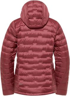 Rückansicht von Jack Wolfskin PASSAMANI Daunenjacke Damen red ochre