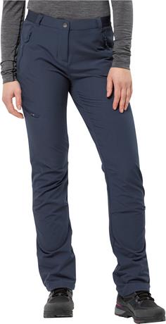 Rückansicht von Jack Wolfskin GEIGELSTEIN Wanderhose Damen night blue