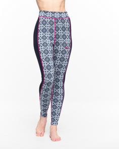 Rückansicht von Kari Traa Rose Thermounterhose Damen dark navy blue