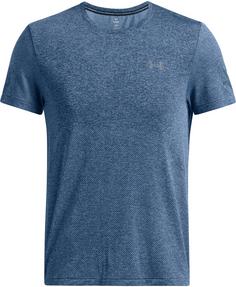 Under Armour SEAMLESS STRIDE Funktionsshirt Herren horizon blue reflective