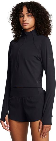 Rückansicht von Under Armour Launch Elite Funktionsshirt Damen black reflective