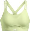 Under Armour Infinitgy HIgh BH Damen - green
