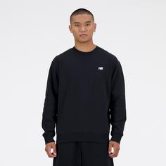 Rückansicht von NEW BALANCE Essentials Sweatshirt Herren black